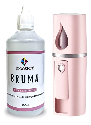 Bruma Acelerador Cílios  Iconsign 100ml + Nano Vaporizador