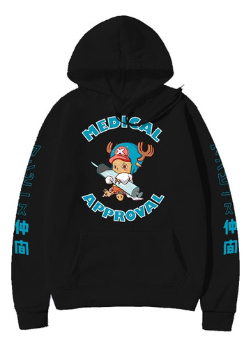 Moletom Blusa One Piece Tony Chopper Médico Anime Ref037