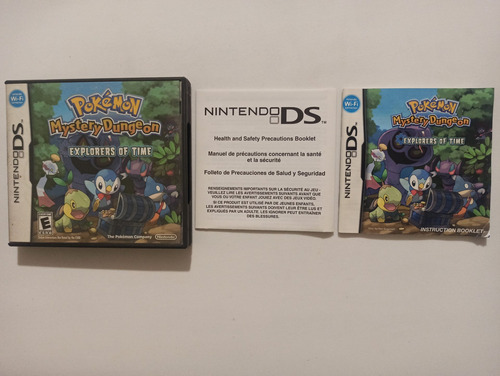 Caja Y Manuales Originales Sin Juego Pokemon Mystery Explore