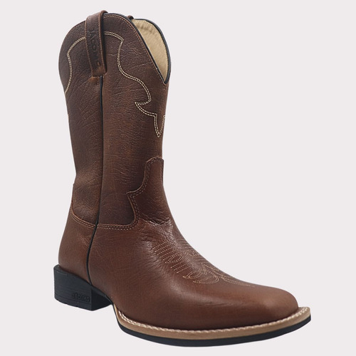 Bota Texana Masculina Jacomo Fossil Buff Saar