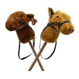 Caballo De Peluche Con Palo Y Sonido 92cm 2403