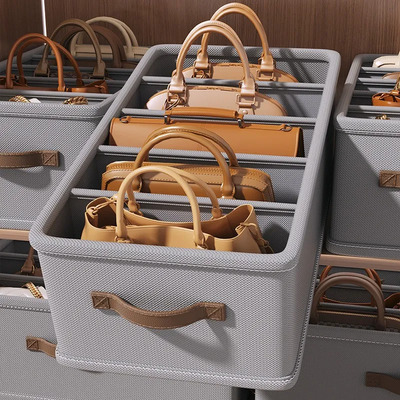 Organizador De Bolsas Con Divisiones Para Clóset Grey | Envío gratis