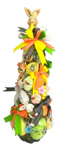 Figura De Pasta Árbol De Pascua 38 Cm