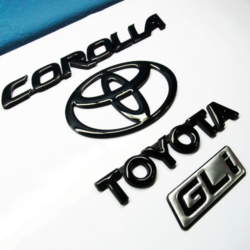 Emblemas Toyota Corolla Gli Insignias Pega 3m Foto 2
