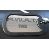 Swat Fox Estande Tiro Dog Tag Ccxp 17 Shemar Moore 22