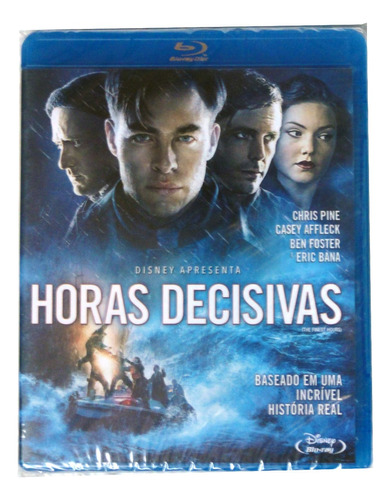 Blu Ray Horas Decisivas / Chris Pine  Novo Original Lacrado