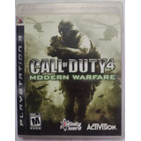 Call Of Duty 4 Modern Warfare Original Playstation 3