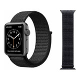 Pulseira Nylon Loop Velcro Compatível Com Apple Watch, Iwo