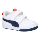 Tenis Puma Multiflex Velcro Niños Clasico Original