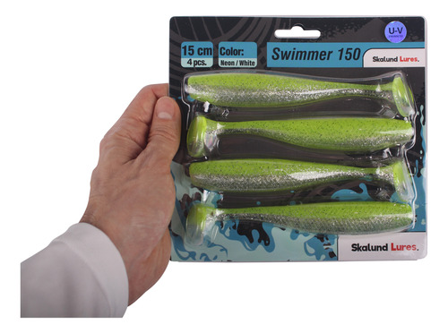 Curricanes Señuelos Pescar Gomas Skalund Swimmer 150 (15 Cm)