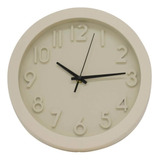 Relógio Parede Branco 25.5x25.5cm