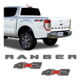 Graficas  Calcos Ford Ranger 2 Calcos De 4x2  + 1 De Ranger 