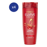 Pack Shampoo Elvive Color Vive  200 Ml