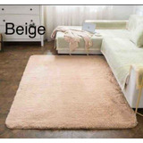 Alfombra Peludita Livianas 240x200 Cm  Beige