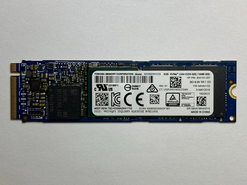 Toshiba 512gb Kxg50znv512g Xg5 | Ssd M.2 Nvme Pcie