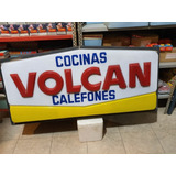 Antiguo Cartel Cocinas Volcan - Completo- Nunca Colgado