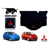 Tapete Cajuela Maletero Mitsubishi Mirage 2018 Rubber Black