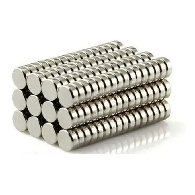 Iman De Neodimio 5mm X 1mm Broche Magnetico N35 50 Piezas | MercadoLibre