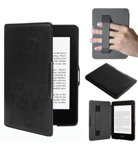 Capa Case Kindle Paperwhite Ereader Fecho Magnético Alça