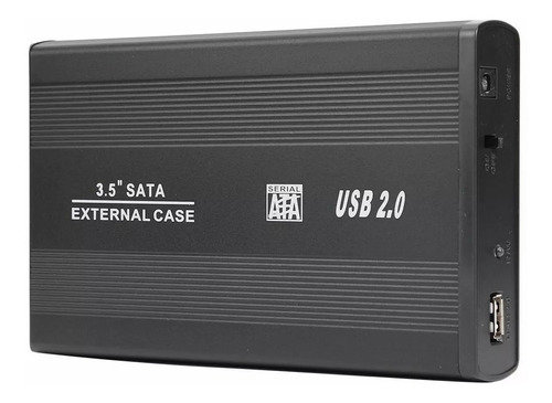 Caja De Disco Duro Externo De 3.5 Pulgadas Usb 2.0