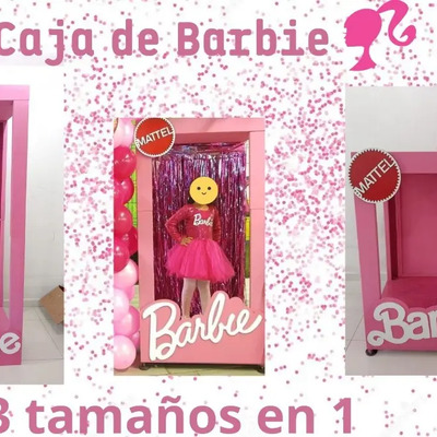 Caja Barbie Para Fotos