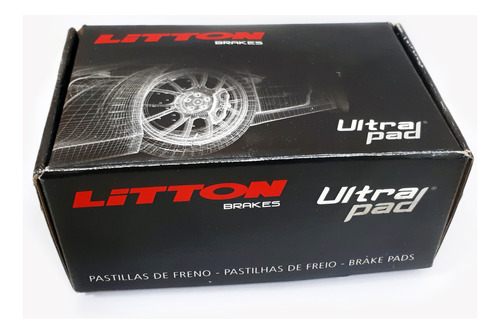 Pastillas De Freno Para Fiat Albea 1.4 01/12 Litton Ultrapad Foto 2