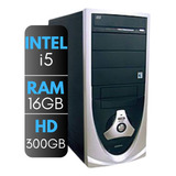Computador Gamer Escritório Intel I5 2400 16gb Ram 300gb Hd