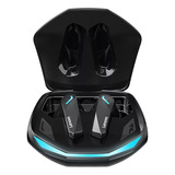 Fone Bluetooth Lenovo Gm2 Pro Gamer 5.3 Cor Preto Luz Azul