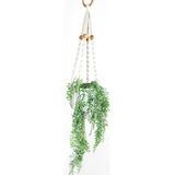 Macrame Hanger Plant Suporte Decorativo Vaso De Planta Mod.1