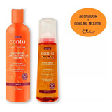 Cantu 2 Pack Activador De Rizos Y Curling Mousse Shea Butter