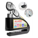 Candado Moto Alarma Freno De Disco Original Premium