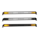 Barra Led Aurora Bicolor Estrobo 32 Pulgadas Rzr Can Am 4x4