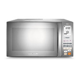 Micro-ondas 38 Litros Bmj38ar Inox Espelhado Com Grill Brastemp 110v