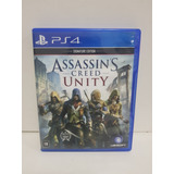 Jogo Assassin's Creed Unity Para Ps4 Mídia Física Usado