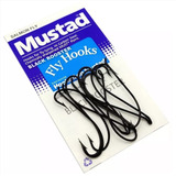 Anzuelos Para Atar Moscas De Salmón - Mustad 80500 Negros