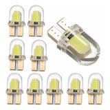 10 Focos Led Pellizco T10 W5w 194 168 2825 192 Luz Auto Moto