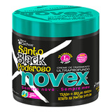 Novex Santo Black Poderoso Crema Cabello Rizado 210gr