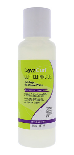 Gel Definitorio Ligero De Devacurl Para Unisex, Gel De 3 Onz