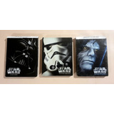 Star Wars Ep 4 + Ep 5 + Ep 6 Steelbooks - Blu-ray Original 