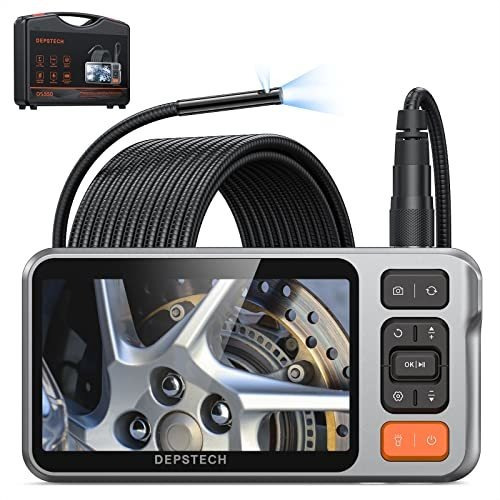 Depstech Dual Lens Endoscope, 1920p Video Borescope Inspecti