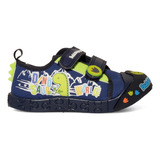 Tenis Niño Dinosaurio Azul Bubble Gummers Roy 12-17 Gnv®