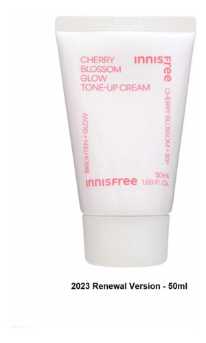 Innisfree Cherry Blossom Glow Tone-up Cream, Nueva Imagen