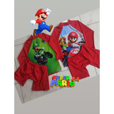 Vestido Traje De Baño Niño Mario Bross Y Luigi