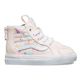 Zapatillas Botitias Vans Niña Sk8-hi Zip Unicornio 