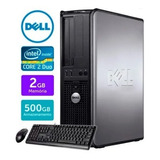 Desktop Barato Dell Optiplex Int C2duo 2gb Ddr3 500gb Brinde