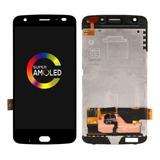 S Pantalla Táctil Oled Con Marco Para Moto Z2 Force