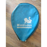 Funda Para Raqueta O Paleta Con Cierre Wimbledon Usada 