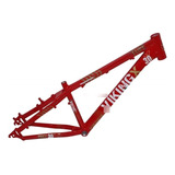 Quadro Aro 26 Viking X Tuff X-30 Vermelho 13.5 Dh Freeride