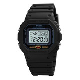 Reloj Deportivo Deportivo Impermeable Con Alarma Led Con Cue