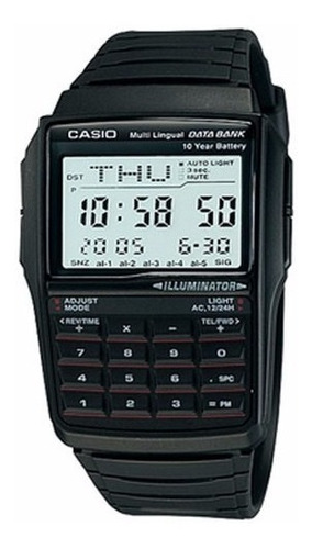 Relógio Casio Dbc-32 Databank Calculadora Alarme Crono